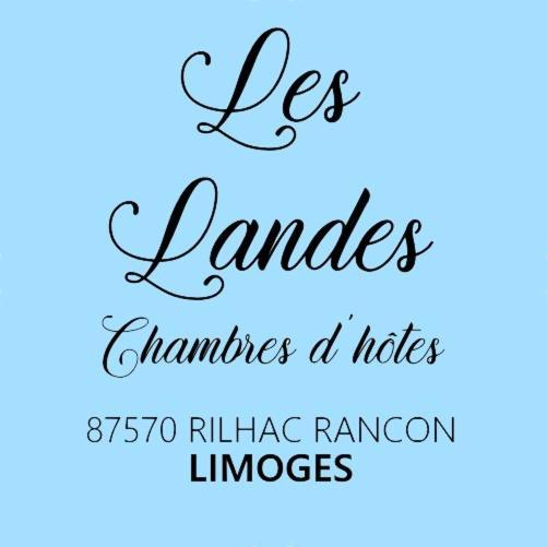 Les Landes Hotel Rilhac-Rancon Екстериор снимка
